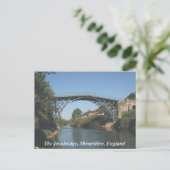 Carte Postale Ironbridge Shropshire (Debout devant)