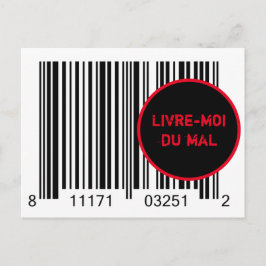 Carte Postale Ironème "Livre-moi du mal" Briefkaart