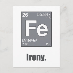 Carte Postale Ironie
