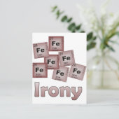 Carte Postale Ironie (Debout devant)