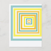 Carte Postale Irregular Squares (Devant)