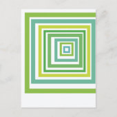 Carte Postale Irregular Squares  (Devant)