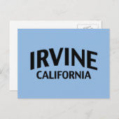 Carte Postale Irvine Californie (Devant / Derrière)