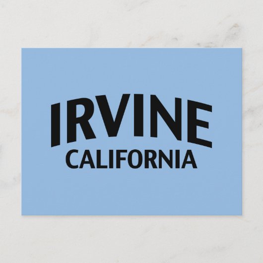 Carte Postale Irvine Californie (Devant)