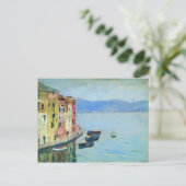 Carte Postale Isaac Levitan - Lac de Côme (Debout devant)