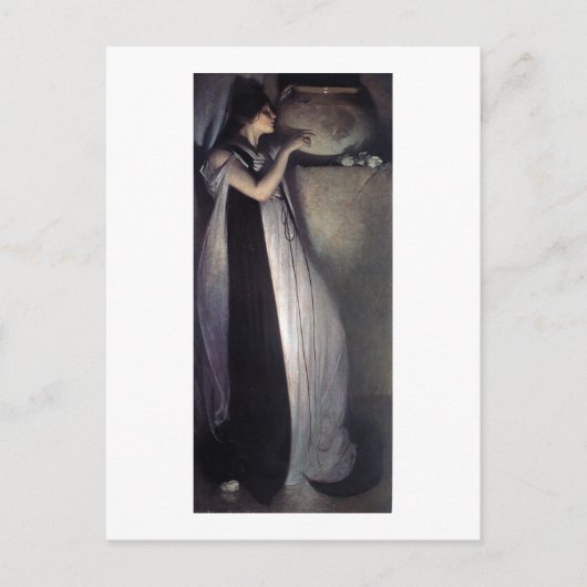 Carte Postale Isabella et le Pot de Basil (Devant)