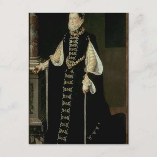 Carte Postale Isabelle de Valois, reine d'Espagne (Devant)