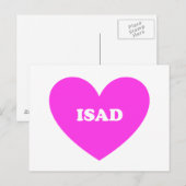 Carte Postale Isad (Devant / Derrière)
