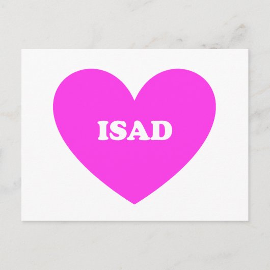 Carte Postale Isad (Devant)