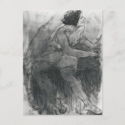 Carte Postale Isadora Duncan (Devant)