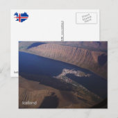 Carte Postale Ísafjörður, Islande (Devant / Derrière)