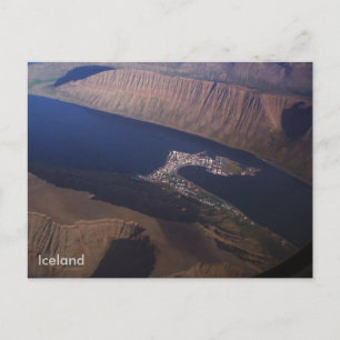 Carte Postale Ísafjörður, Islande