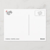 Carte Postale Ísafjörður, Vestfirðir, Islande (Dos)
