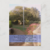 Carte Postale Isaiah 35:4 Christian scripture postcard (Devant)