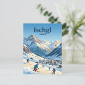 Carte Postale Ischgl Autriche (Debout devant)