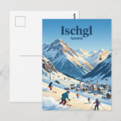 Carte Postale Ischgl Autriche (Devant / Derrière)