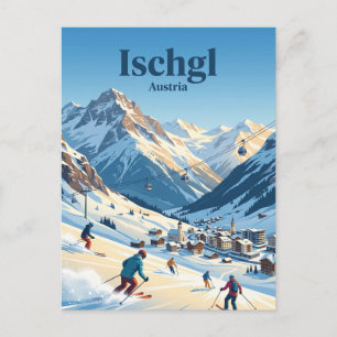 Carte Postale Ischgl Autriche