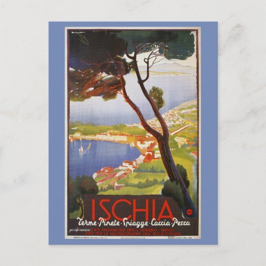 Carte Postale Ischia Island Italie voyage d'été (Devant)