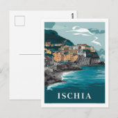Carte Postale Ischia Italie (Devant / Derrière)