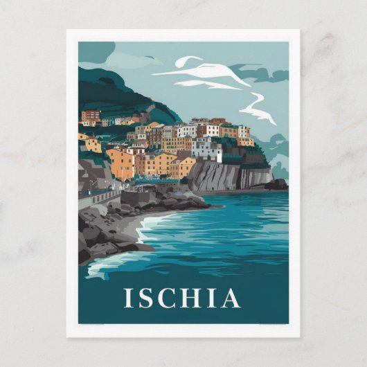 Carte Postale Ischia Italie (Devant)