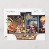 Carte Postale Isenheim Ancien Altar Dans L'Antonine Isenhe (Devant / Derrière)