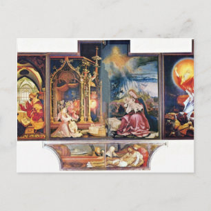 Carte Postale Isenheim Ancien Altar Dans L'Antonine Isenhe