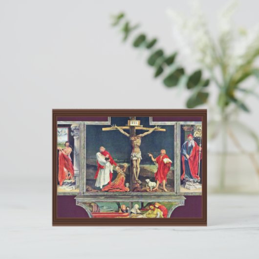 Carte Postale Isenheim Ancien Altar Dans L'Antonine Isenhe (Debout devant)