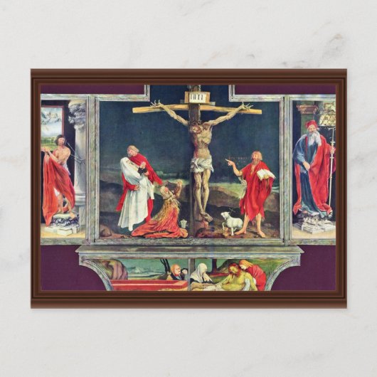 Carte Postale Isenheim Ancien Altar Dans L'Antonine Isenhe (Devant)