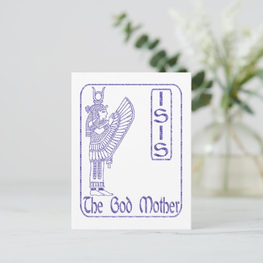 Carte Postale Isis (Debout devant)