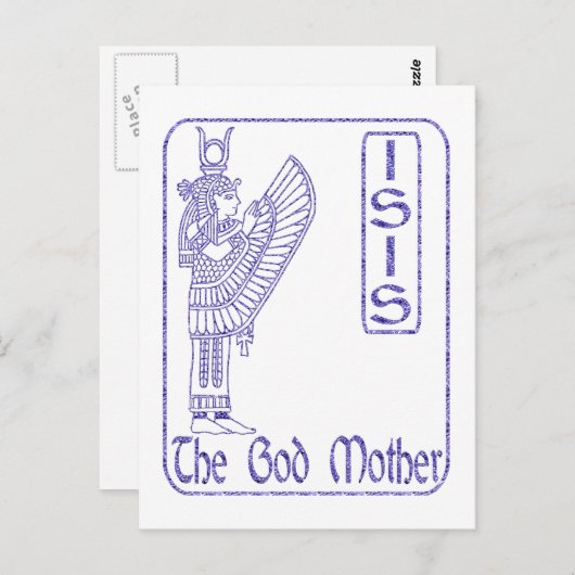 Carte Postale Isis (Devant / Derrière)