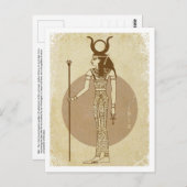 Carte postale Isis (Devant / Derrière)