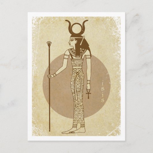 Carte postale Isis (Devant)