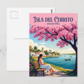 CARTE POSTALE ISLA DEL CERRITO ARGENTINE (Devant / Derrière)