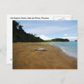 Carte Postale Isla Espiritu Santo, Islas Perlas, Panama (Devant / Derrière)