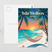 Carte Postale Isla Holbox Mexique (Devant / Derrière)