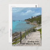 Carte postale Isla Mujeres Punta Sur Park (Devant / Derrière)