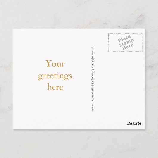 Carte Postale Islam (Dos)