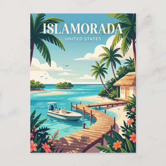 Carte Postale Islamorada Floride (Devant)