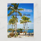 Carte Postale Islamorada, Floride photo tropicale (Devant)