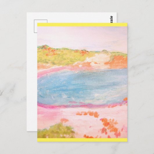 Carte Postale Island Beach (Devant / Derrière)