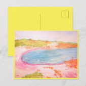 Carte Postale Island Beach (Devant / Derrière)