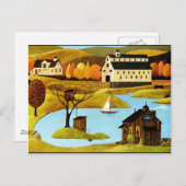 Carte Postale Island Treehouse (Devant / Derrière)