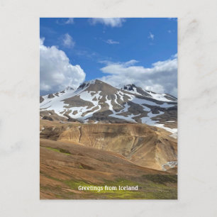 Carte postale islandaise