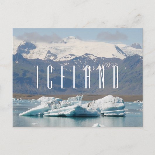 Carte postale Islande (Devant)