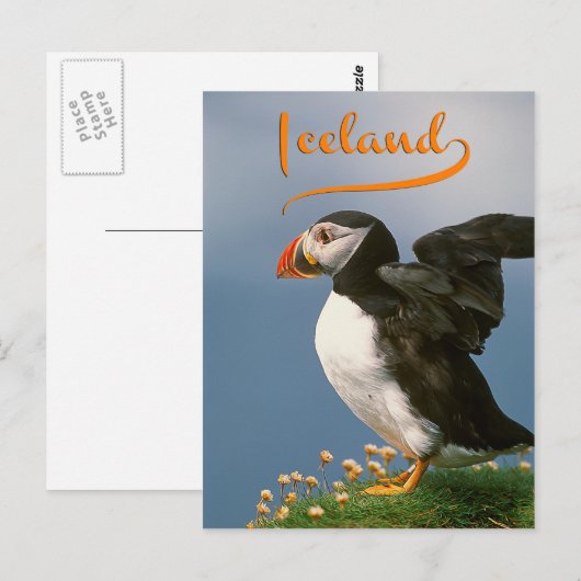 Carte Postale Islande (Devant / Derrière)