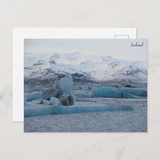 Carte Postale Islande (Devant / Derrière)