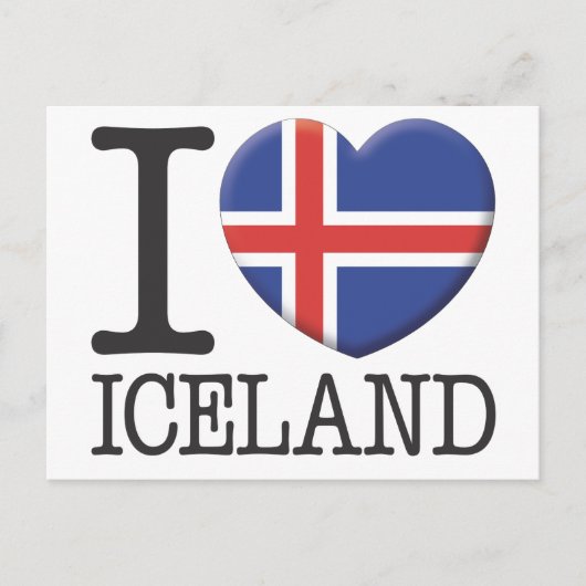 Carte Postale Islande (Devant)