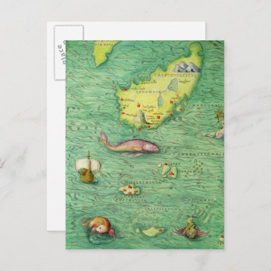 Carte Postale Islande (Devant / Derrière)