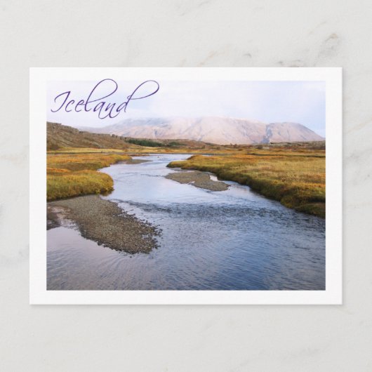 Carte Postale Islande (Devant)