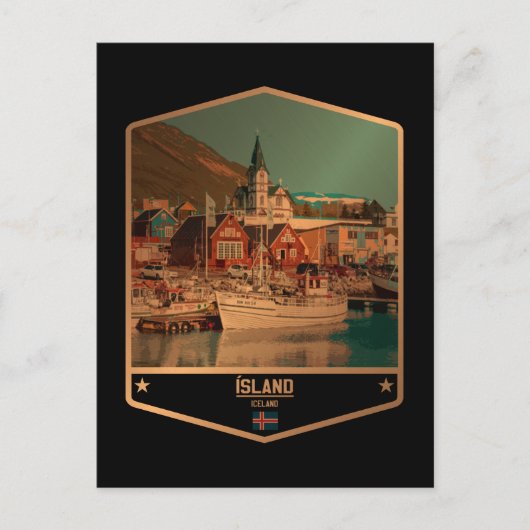 Carte Postale Islande (Devant)